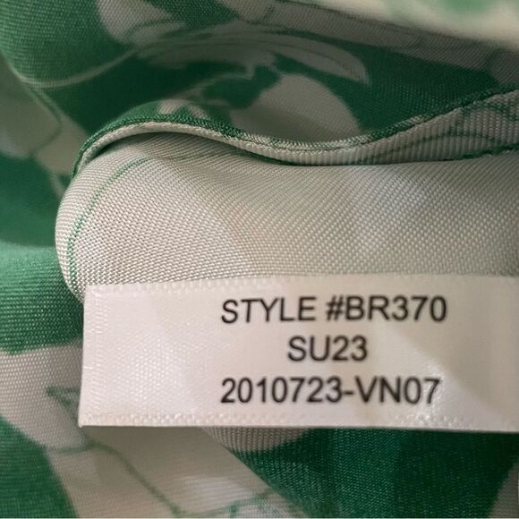 J Crew Gwyneth V-Neck Size 10 NEW Cupro-blend Slip Dress in Kelly Floral Silky - Picture 14 of 14